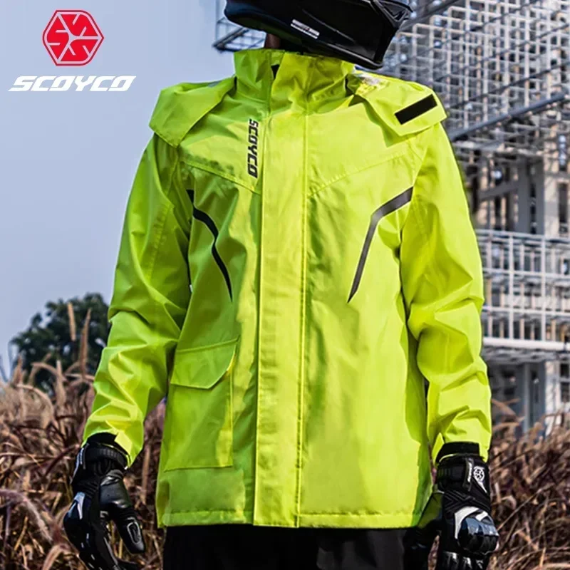 Fishing Rain Suit - SCOYCO мотоциклетный сплит-дождевик, комплект для предотвращения