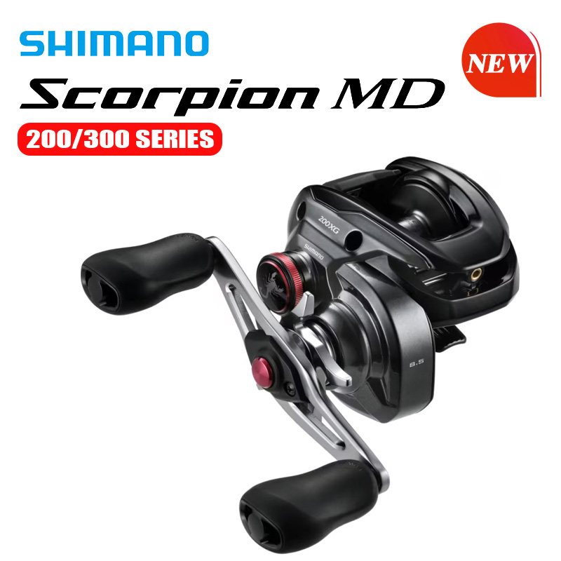 SHIMANO 24 NEW SCORPION MD 201 – обзор и цена Abu Garcia Reel Max